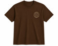 Oversize Printed Brwon T-shirt (Cotton)220gsm