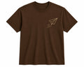 Oversize Printed Brwon T-shirt (Cotton)220gsm