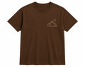 Oversize Printed Brwon T-shirt (Cotton)220gsm
