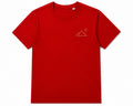 Oversize Printed Red T-shirt (Cotton)220gsm