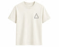 Oversize Triangle White T-shirt (Cotton)220gsm