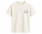 Oversize Printed White T-shirt (Cotton)220gsm