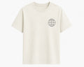 Oversize Printed White T-shirt (Cotton)220gsm