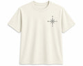 Oversize Printed White T-shirt (Cotton)220gsm