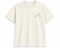 Oversize Printed White T-shirt (Cotton)220gsm
