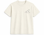 Oversize Printed White T-shirt (Cotton)220gsm