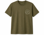 Oversize Printed Sage Green T-shirt (Cotton)220gsm