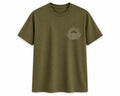 Oversize Printed Sage Green T-shirt (Cotton)220gsm