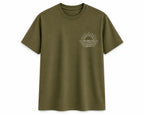 Oversize Printed Sage Green T-shirt (Cotton)220gsm