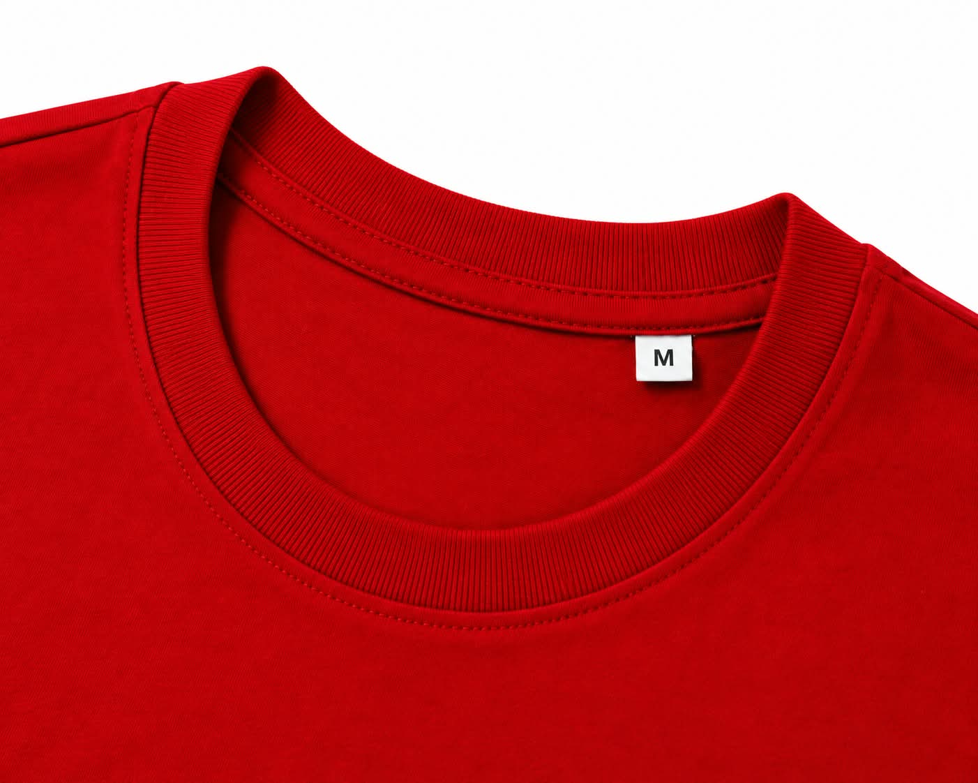 Oversize Printed Red T-shirt (Cotton)220gsm