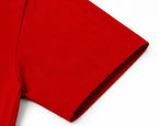 Oversize Printed Red T-shirt (Cotton)220gsm