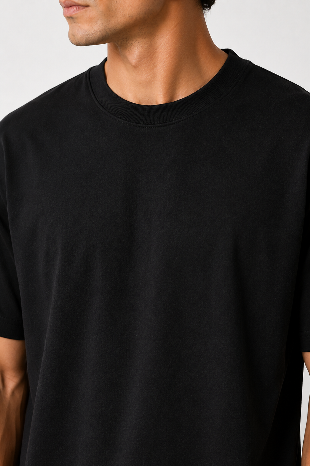 Round Neck Oversize T-shirt 220gsm (Cotton)