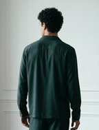 Green Modal Shirt For Men