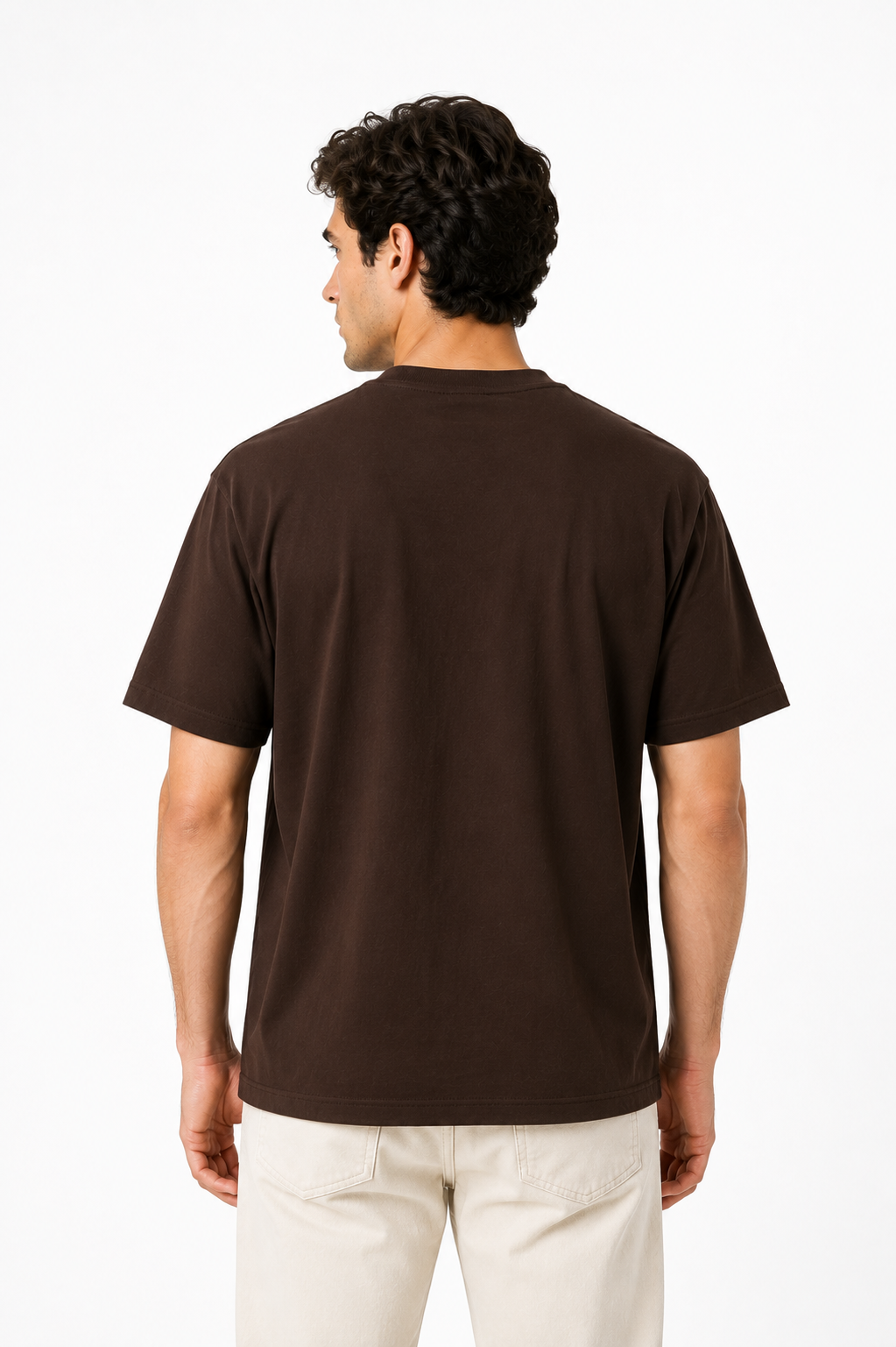 Round Neck Oversize T-shirt 220gsm (Cotton)