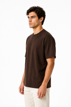 Round Neck Oversize T-shirt 220gsm (Cotton)