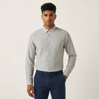 Blue Stripes Linen Cotton Shirt