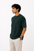 Round Neck Oversize T-shirt 220gsm (Cotton)