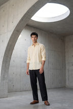 Linen Light Yellow Shirts