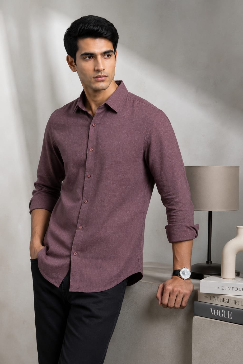 Linen Lilac Shirts