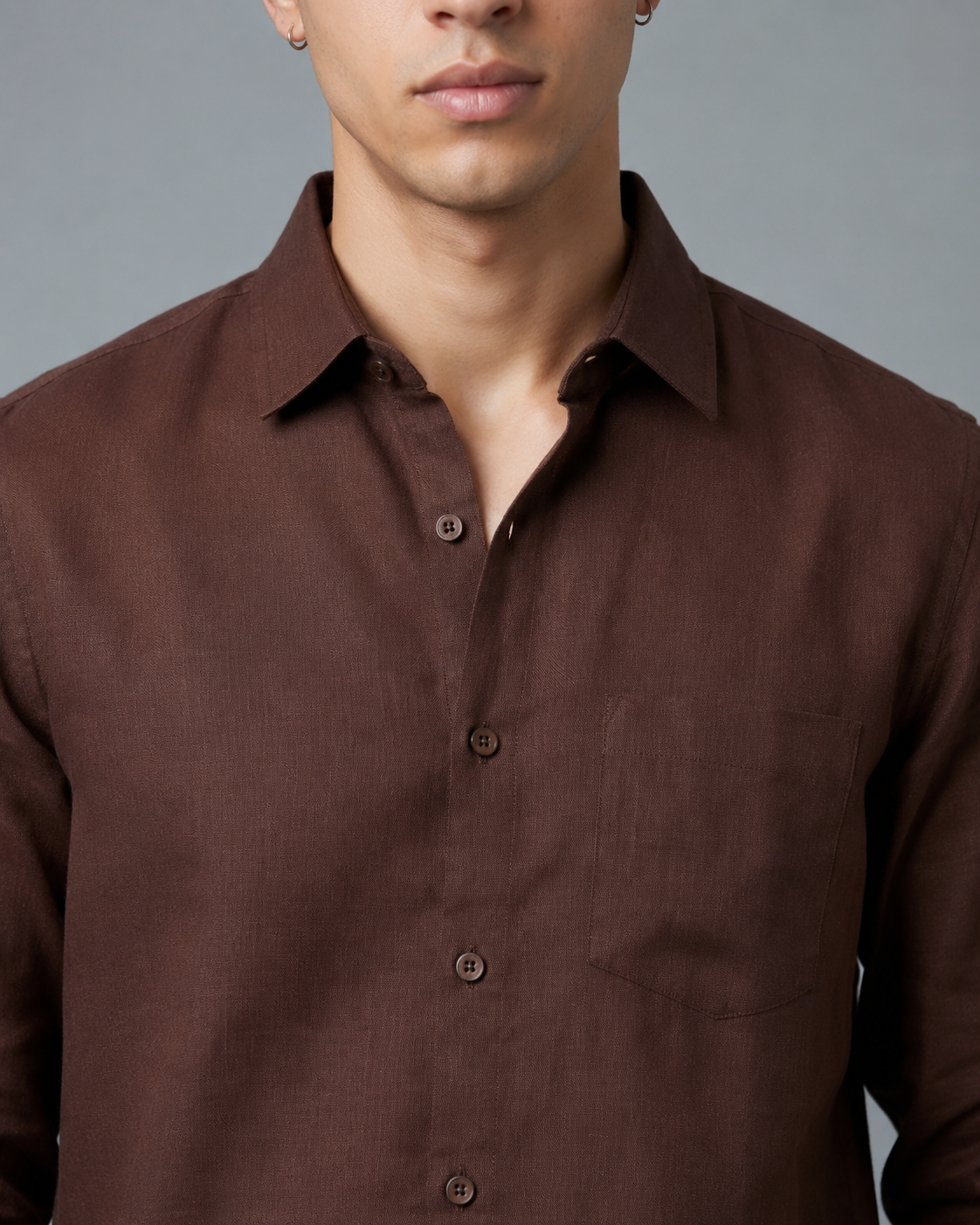 Linen Brown Shirts