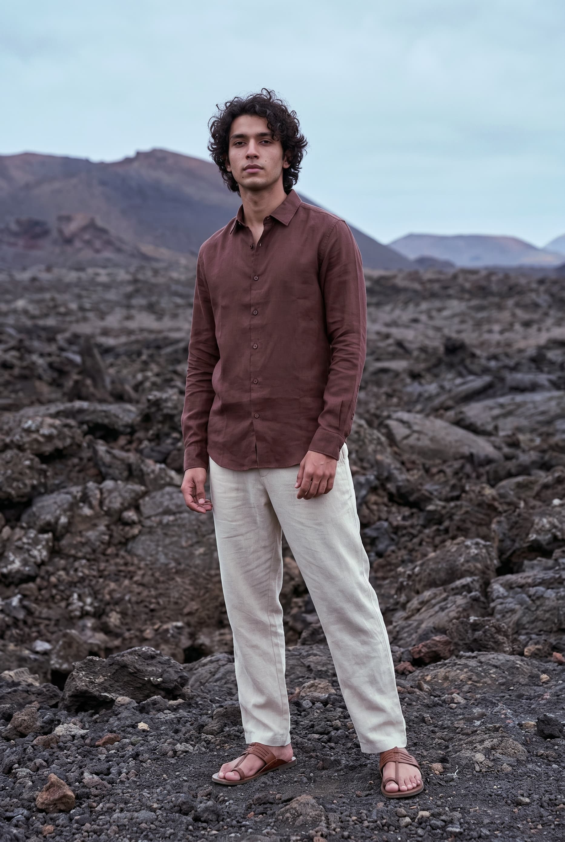 Linen Brown Shirts