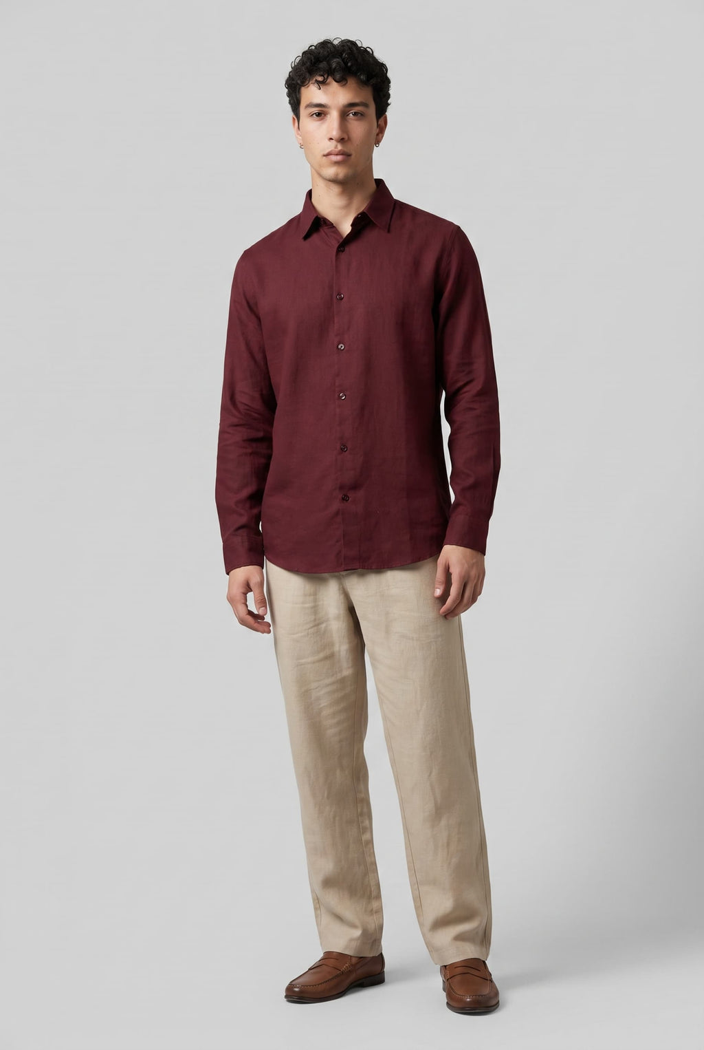 Linen Wine Shirts