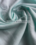 Linen Mint Blue Shirts
