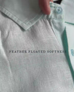 Linen Mint Blue Shirts