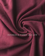 Interlock Over size t-shirt (Cotton)