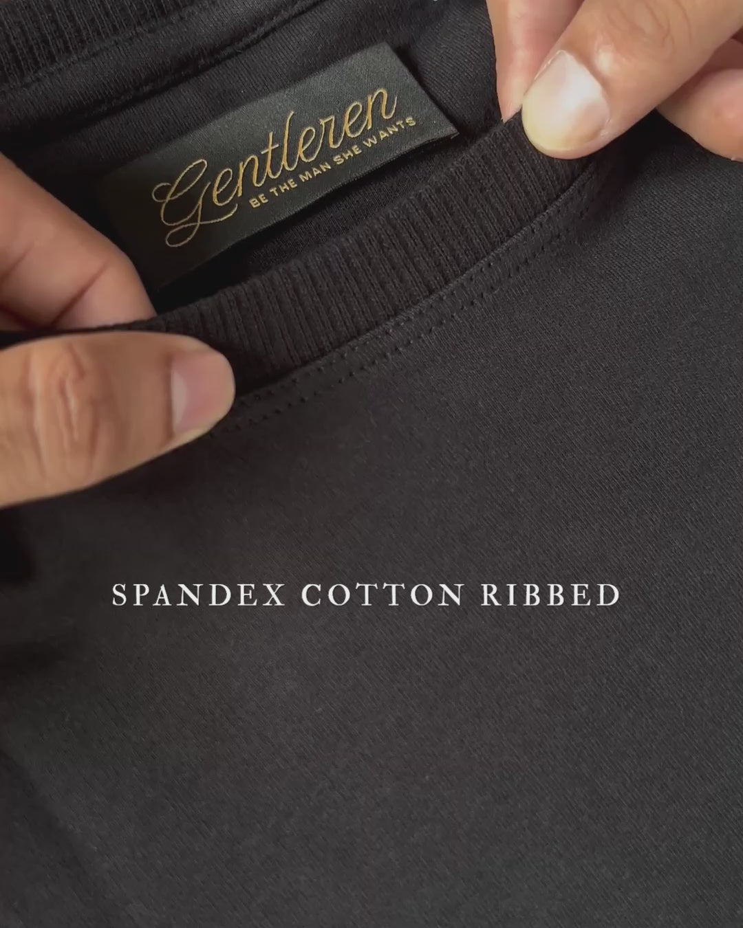 Interlock Over size t-shirt Cotton