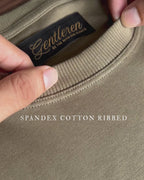 Interlock Sage Green Over size t-shirt (Cotton)