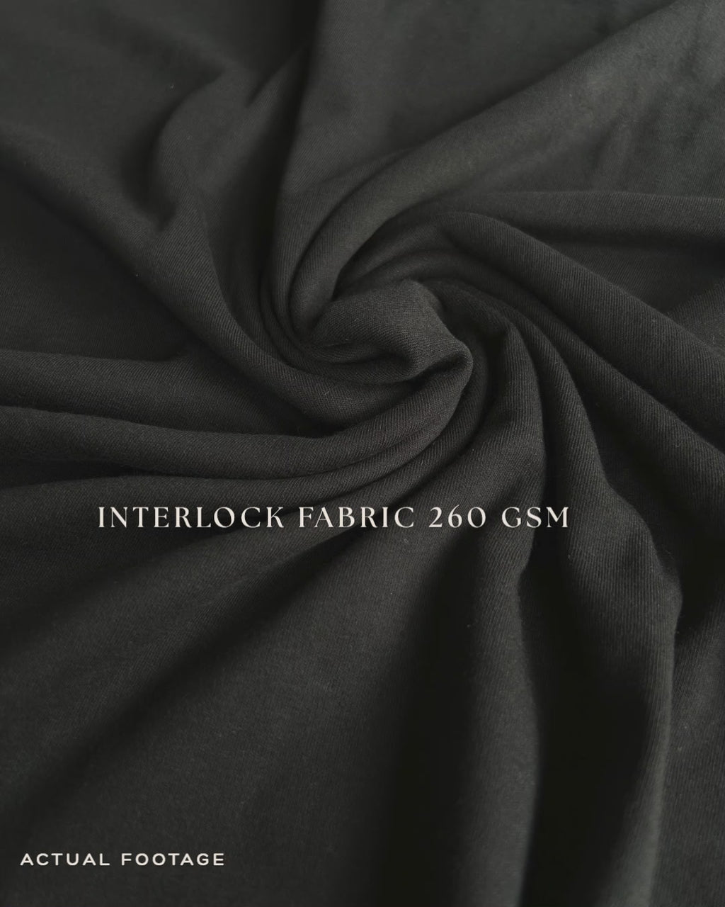 Interlock Over size t-shirt Cotton