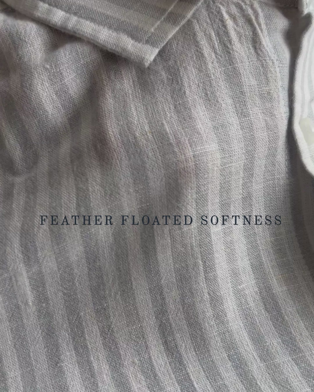 Linen Stripes Blue Shirts