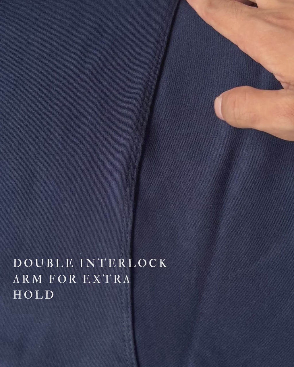 Interlock Over size t-shirt (Cotton)