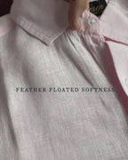 Linen Soft Pink Shirts