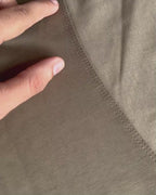 Interlock Sage Green Over size t-shirt (Cotton)