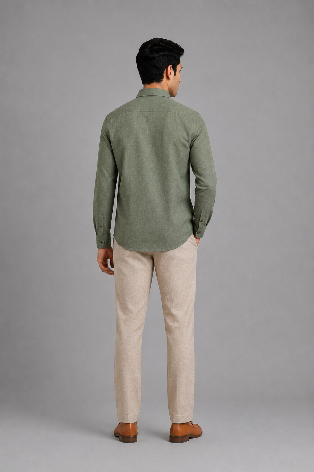 Linen Sage Green Shirts