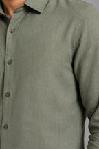 Linen Sage Green Shirts