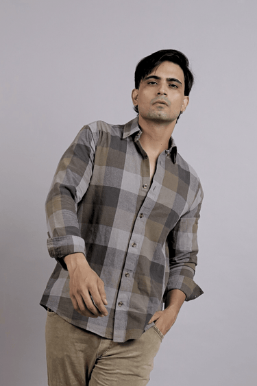 BROWN CHECKS