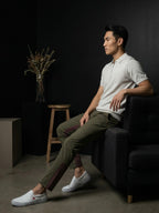 Polo Zipper Half T-Shirt