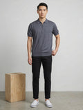 Polo Zipper Half T-Shirt