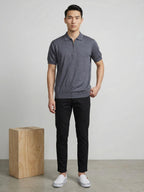 Polo Zipper Half T-Shirt