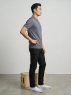 Polo Zipper Half T-Shirt