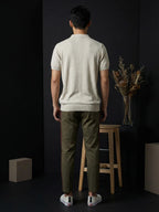 Polo Zipper Half T-Shirt