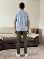 Polo Zipper Half T-Shirt