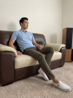 Polo Zipper Half T-Shirt