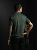 Polo Zipper Half T-Shirt