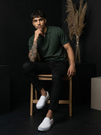 Polo Zipper Half T-Shirt